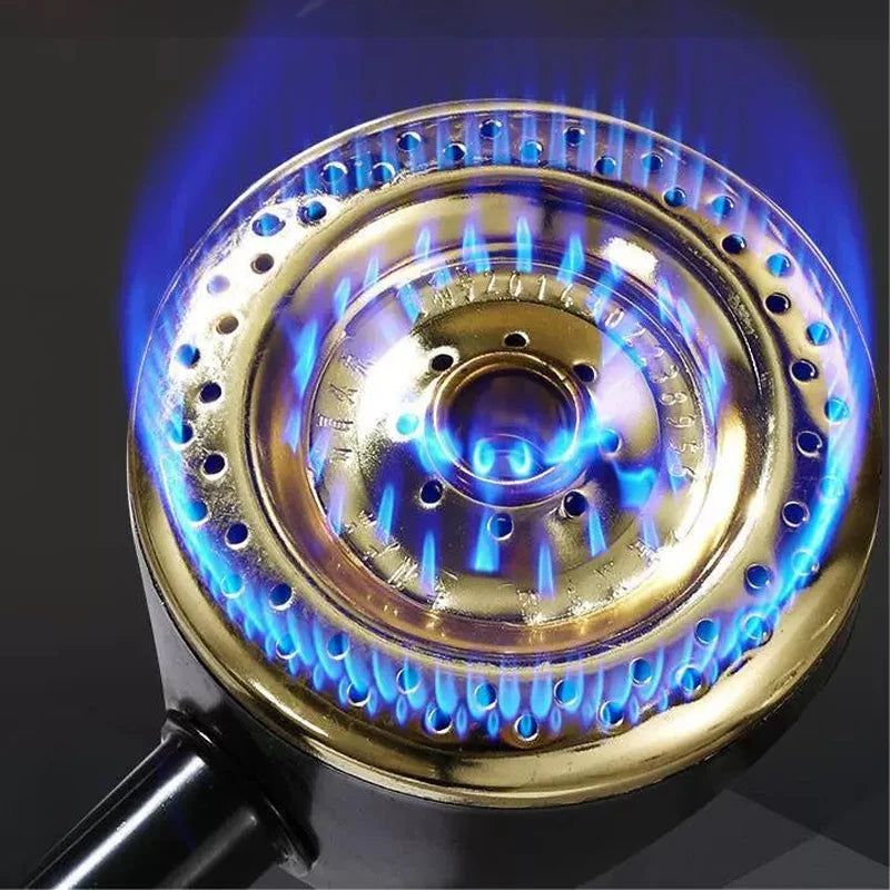 Gewerbliche Gas-Fritteuse, 10 L / Doppelbehälter 20 L, manuelle Steuerung, PTFE-beschichtet