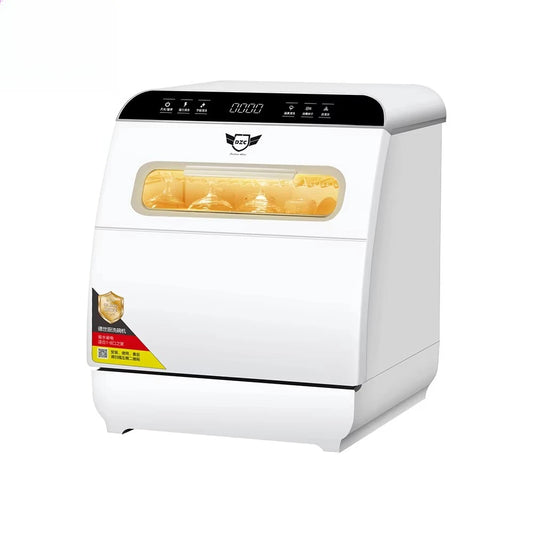 Intelligenter freistehender Mini-Geschirrspüler, tragbares Arbeitsplattenmodell mit App-Steuerung